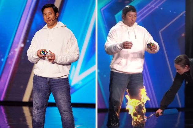 Britain’s Got Talent Shocking Fire Stunt Sparks Hundreds Of Complaints