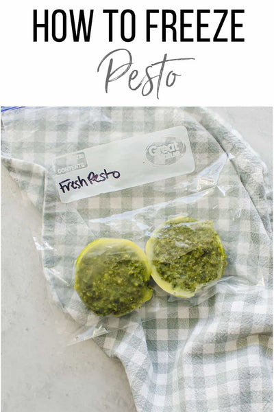 How to Freeze Pesto Sauce