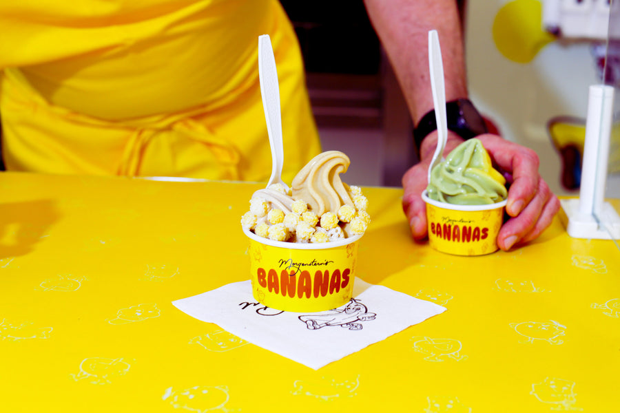 Morgenstern’s plant-based soft serve shop is now open!