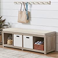 Better Homes and Gardens 4-Cube Organizer Storage Bench only $99.00