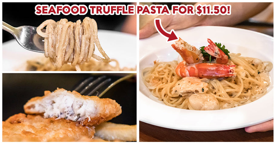 Creation Cafe Review: Affordable Italian Pastas At Nett Prices By Ex-Hotel Chef In Bugis