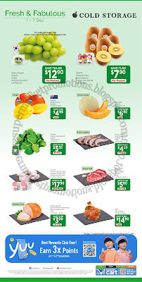 Cold Storage Fresh Promotion 01 - 07 December 2022