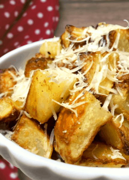 Easy Parmentier potatoes with Parmesan cheese