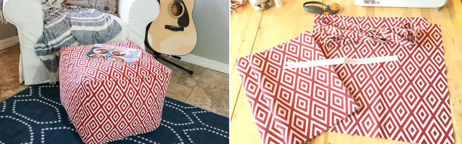 Poufs are similar to bean bags in some ways and to ottomans in others but they’re also unique and different from everything else