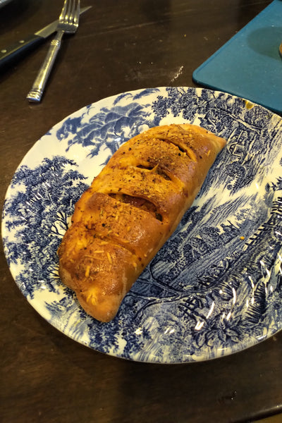 Homemade calzone
