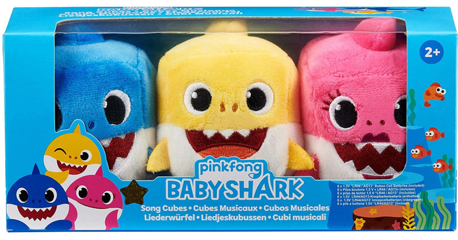 WowWee Baby Shark Song Cubes 3-Pack Just $7.50 on Walmart.com (Regularly $15)