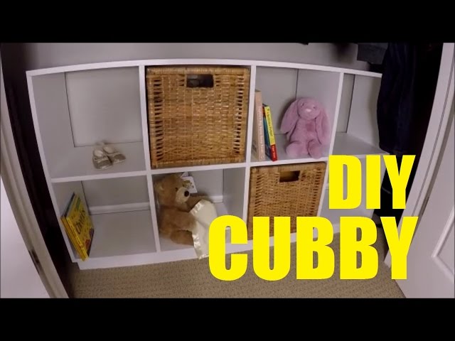 This week I made a 8 Cube Cubby