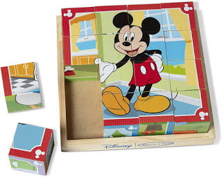 Amazon has the Melissa & Doug Disney Mickey Mouse Wooden Cube Puzzle (6 Different Pictures) for Only $8.99 (Was $15.81)!!!