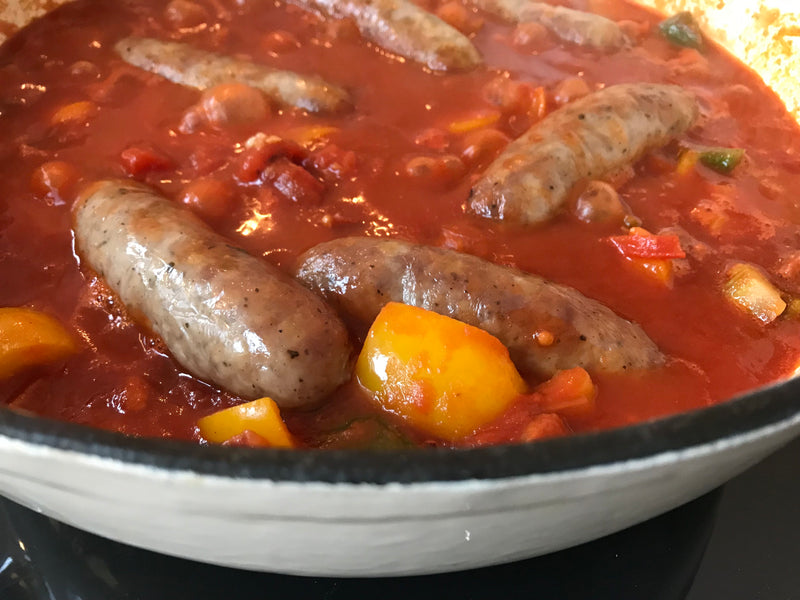 Deliciously Rich Sausage Bean Casserole – Perfect Recipe For UK Sausage Week!
