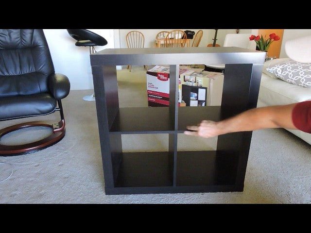 I purchased this 4-cube organizer from Walmart