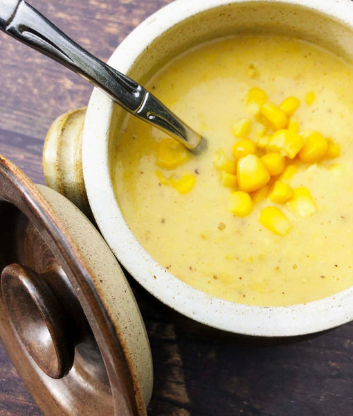 Super Easy Freezer Sweetcorn Soup