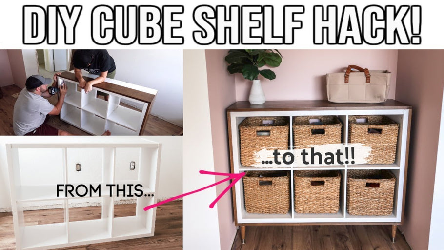 ikeahack #nurserymakeover Today I'm showing you how we did a DIY furniture makeover for Baby Girl's Nursery