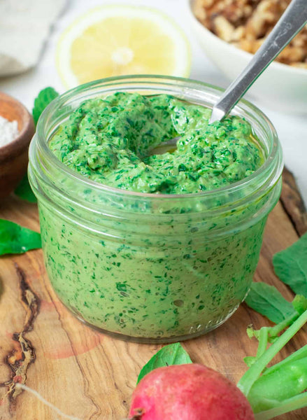 Radish Leaf Pesto