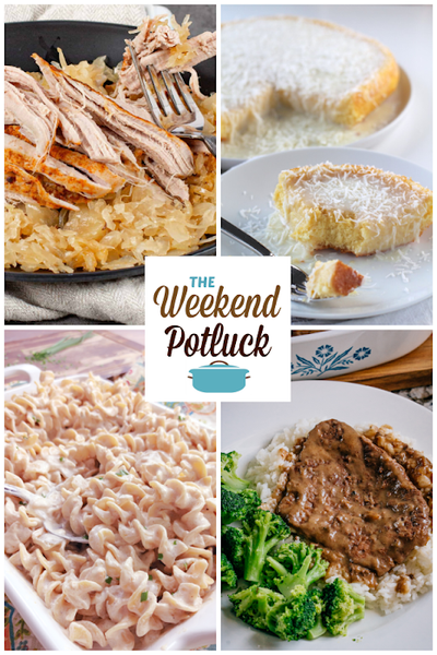 Slow Cooker Cube Steak - Weekend Potluck 562
