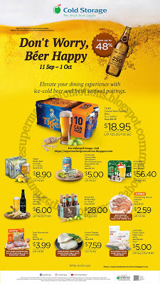 Cold Storage Beer Promotion 11 September - 01 October 2020