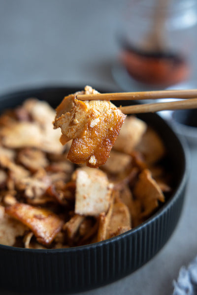 Vegan Crispy Shredded Tofu