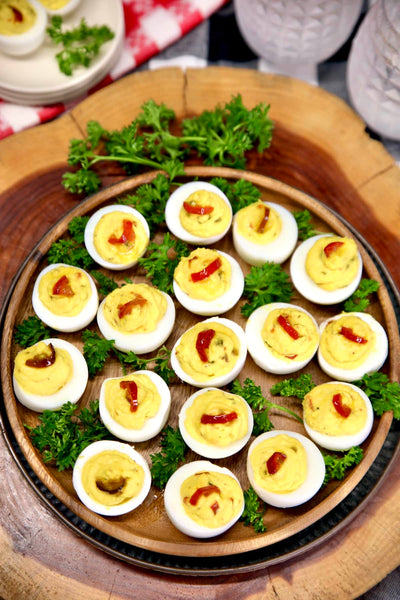Jalapeño Deviled Eggs