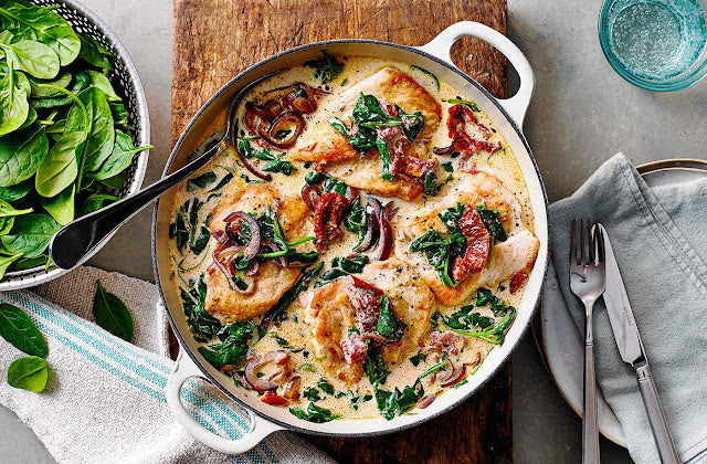 Creamy Spinach Chicken ... a lovely dish