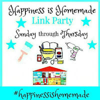 Happiness is Homemade Link Party #482