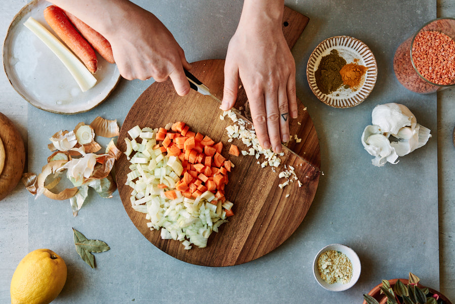 Vegan Middle Eastern Lentil Soup | Shorba