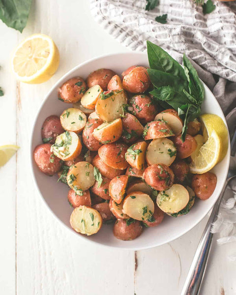 Lemony Potato Salad with Fresh Herbs