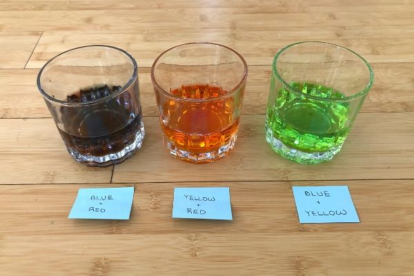 Ice Cube Color Mixing Activity