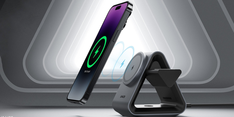 Anker’s new 15W MagSafe charger for iPhone 14 arrives with triangular 3-in-1 design [Deal]