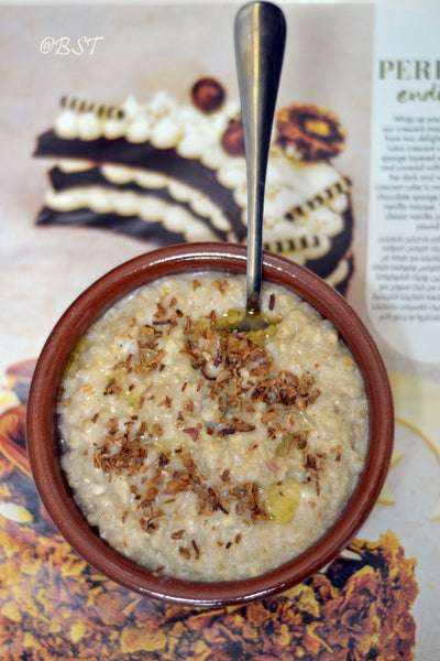 Emirati Jareesh | Broken Wheat with Chicken and Yogurt