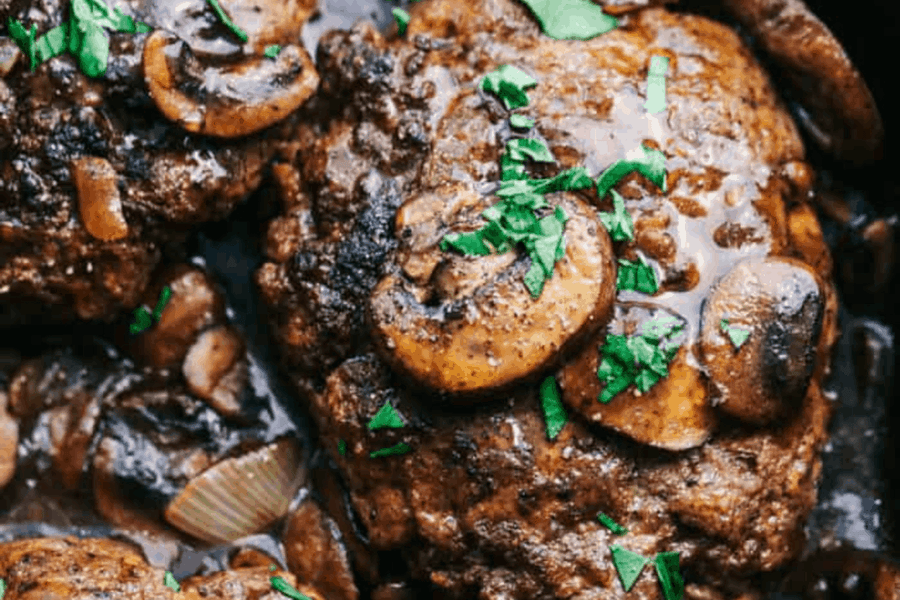 The BEST Skillet Salisbury Steak Recipe