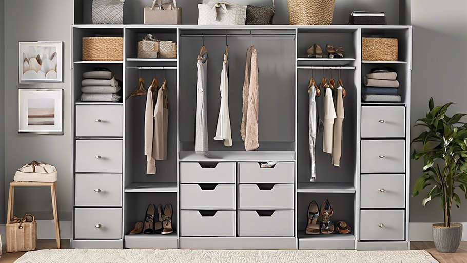 ClosetMaid Closet System with Drawers: Organization Simplified