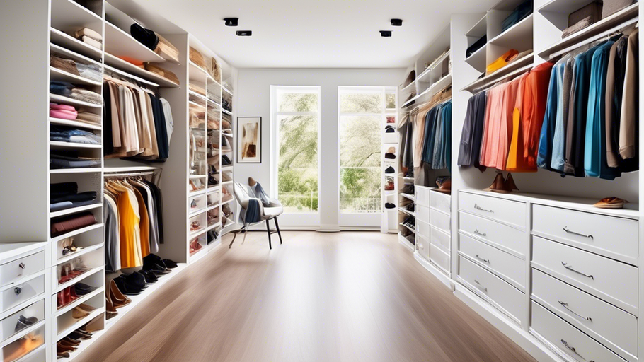 Organize Your Walk-In Closet: Closet Systems for Efficiency