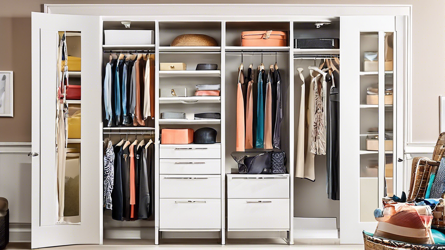 California Closets Reach-In Closets: Maximizing Space and Style