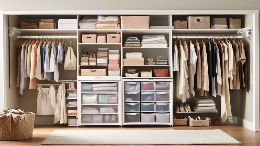 Organize Your Closet with Container Store Essentials