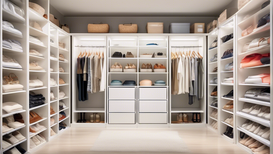 Declutter and Organize: Clear Closet Storage Bins