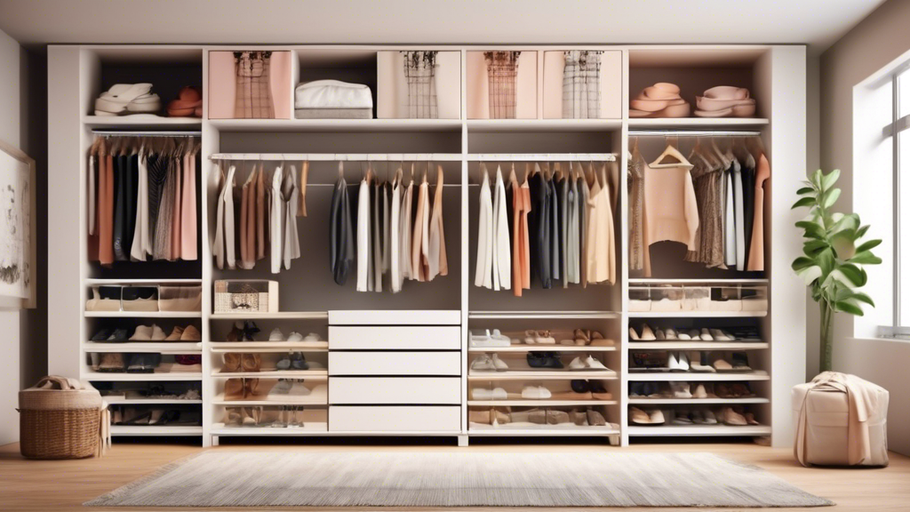 Organize Your Wardrobe: The Ultimate Clothing Shelf Organizer Guide