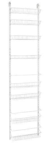 Discover the closetmaid 1233 adjustable 8 tier wall and door rack 77 inch height x 18 inch wide