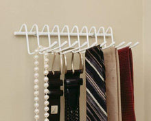 Load image into Gallery viewer, Shop for closetmaid 71008 versatile tie belt rack white