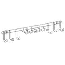 Load image into Gallery viewer, Try interdesign classico wall mount closet organizer rack for ties belts chrome