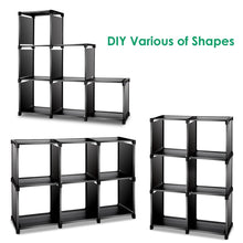 Load image into Gallery viewer, Amazon tomcare cube storage 6 cube closet organizer shelves storage cubes organizer cubby bins cabinets bookcase organizing storage shelves for bedroom living room office black