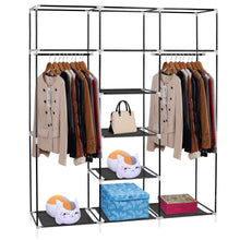 Load image into Gallery viewer, Storage hello22 69 closet organizer wardrobe closet portable closet shelves closet storage organizer with non woven fabric quick and easy to assemble extra strong and durable extra space