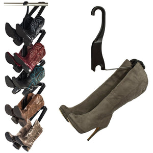 Buy boot butler boot storage rack as seen on rachael ray clean up your closet floor with hanging boot storage easy to assemble built to last 5 pair hanger organizer shaper tree